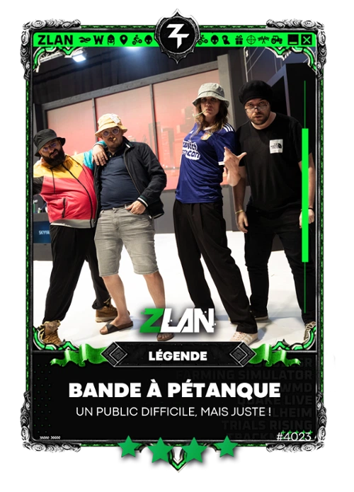Bande à Pétanque | ZLAN 2021 | ZUnivers