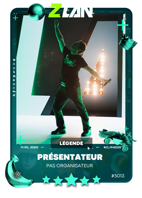 Présentateur | ZLAN 2022 | ZUnivers