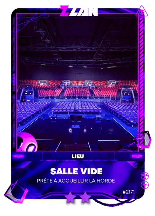 Salle vide | ZLAN 2025 | ZUnivers