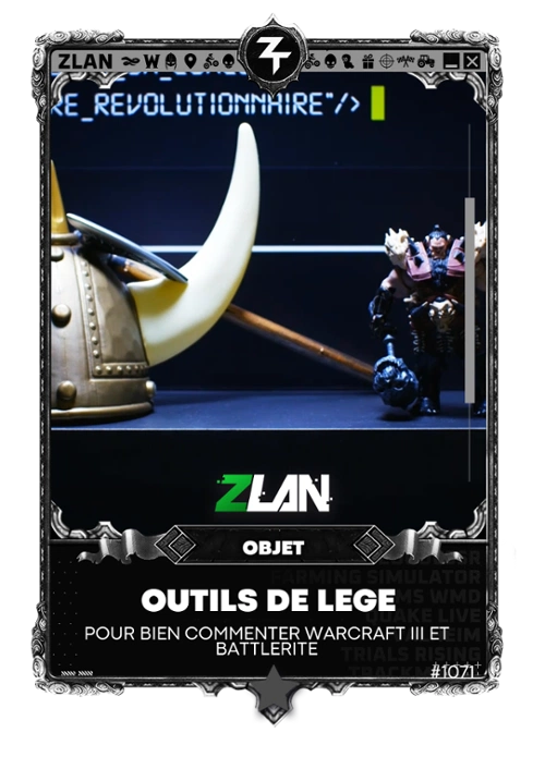 Outils de Lege | ZLAN 2021 | ZUnivers