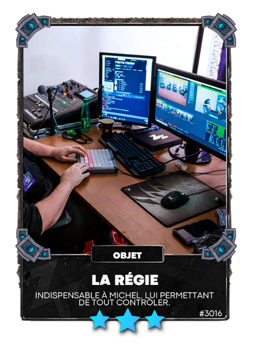 La régie | Classique | ZUnivers