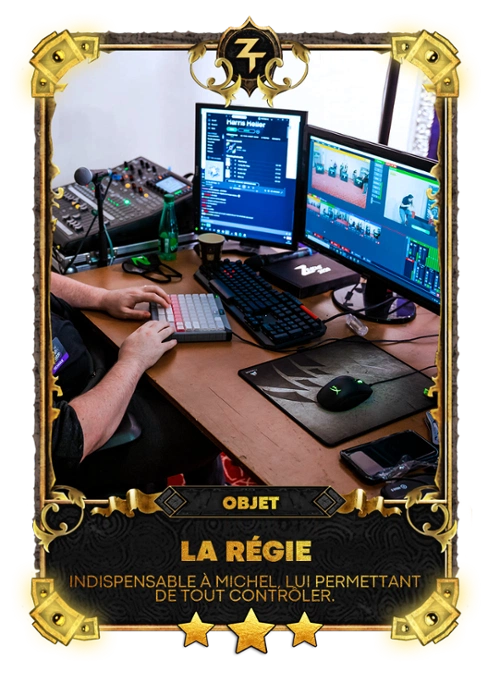 La régie | Classique | ZUnivers